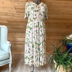 Carol Anderson Tropical Floral Dress